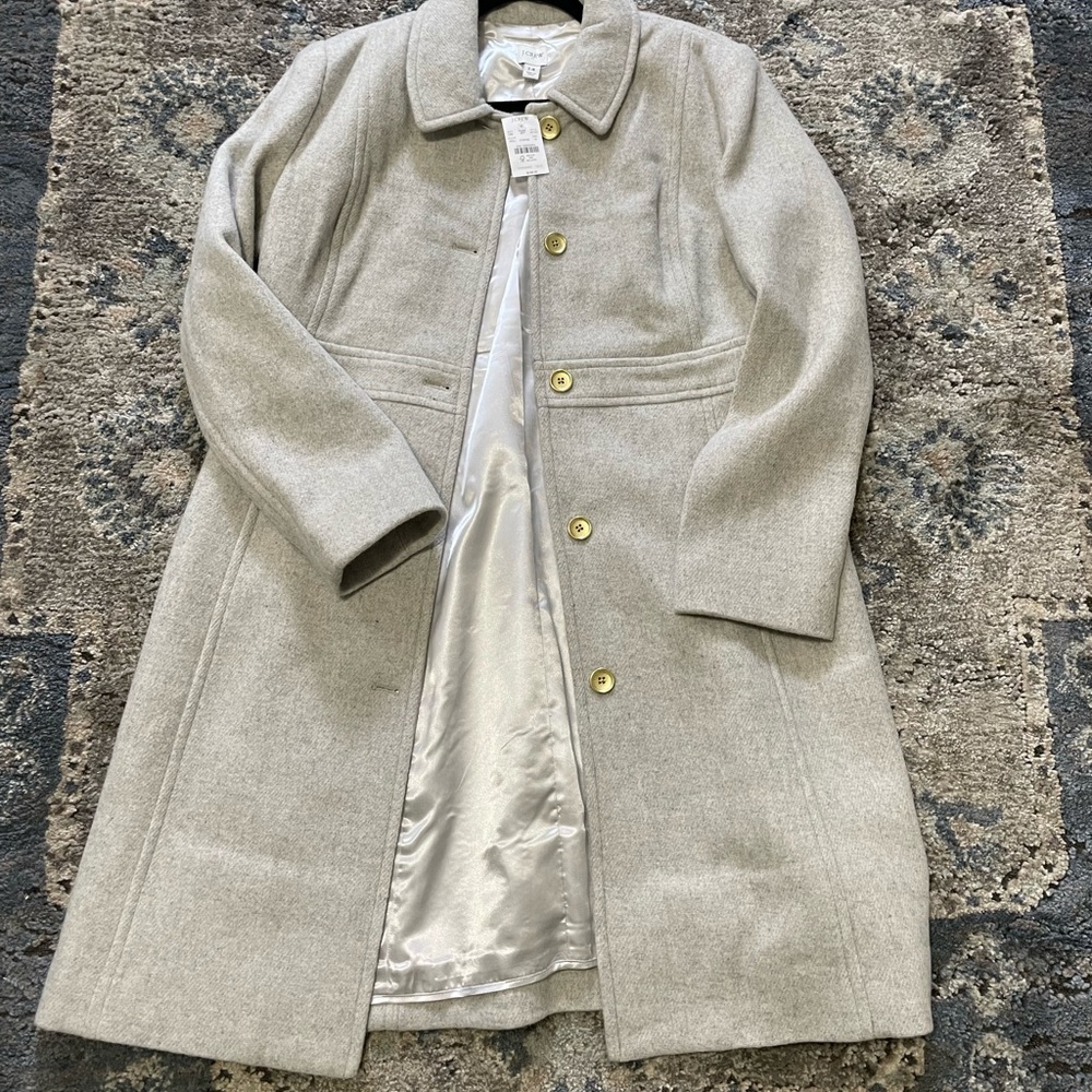 NWT J Crew Wool Coat